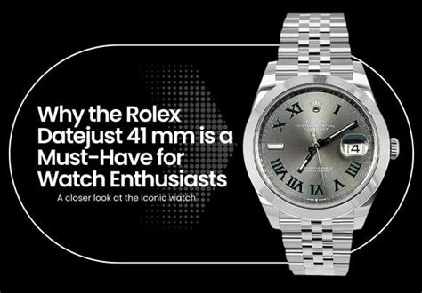 Why the Rolex Datejust Is a Must